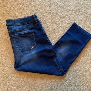 Cropped Legging Mid Rise Express Jeans, 18R